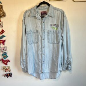 Cyrk Sportswear Denim Margaritaville Button Down